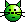 Smiley Emoticons Fips Blush GREEN Smiley – Katze