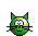 Smiley Emoticons Fips Herzen01 Smiley – Katze