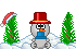 18schneemannwinter0031 Smiley – Schneemann