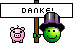 Smiley Emoticons Silvester3 Danke Smiley – Sylvester